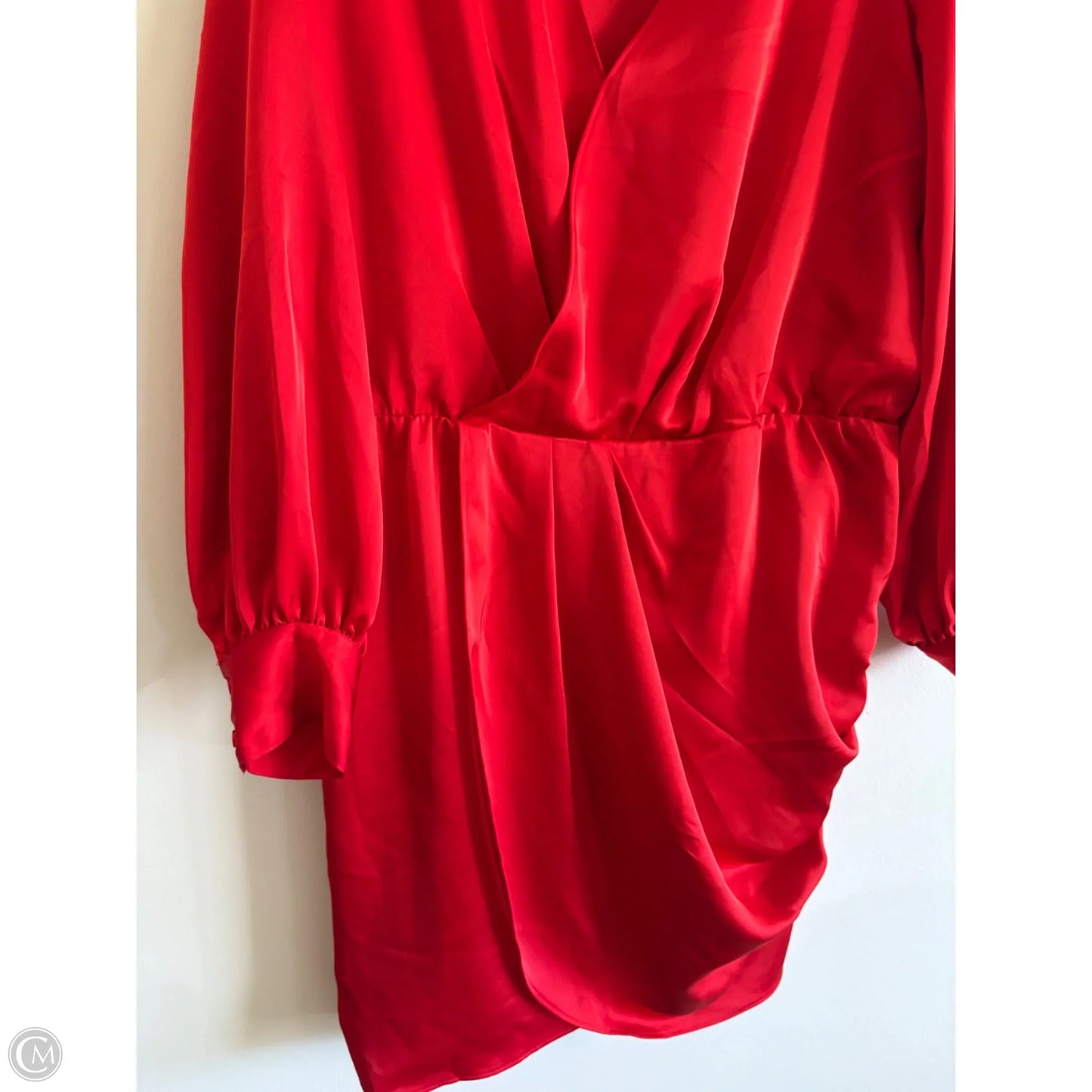 Dress Party Midi By Worthington In Red, Size: Xl