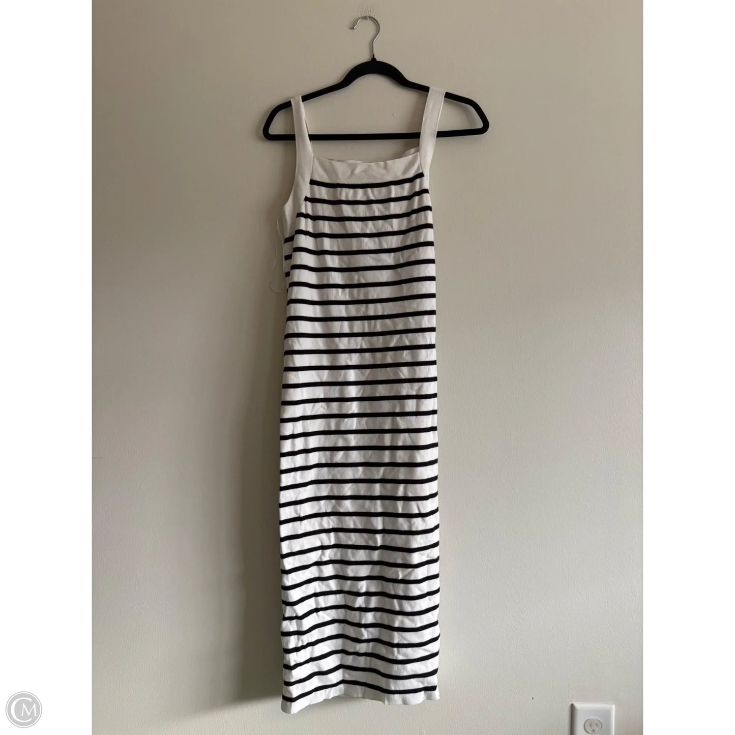 Dress Casual Maxi By Loft In Striped Pattern, Size: L
