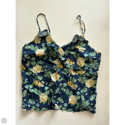 Tank Top By Old Navy In Floral Print, Size: L