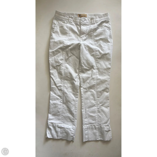 Jeans Straight By Democracy In White, Size: 6