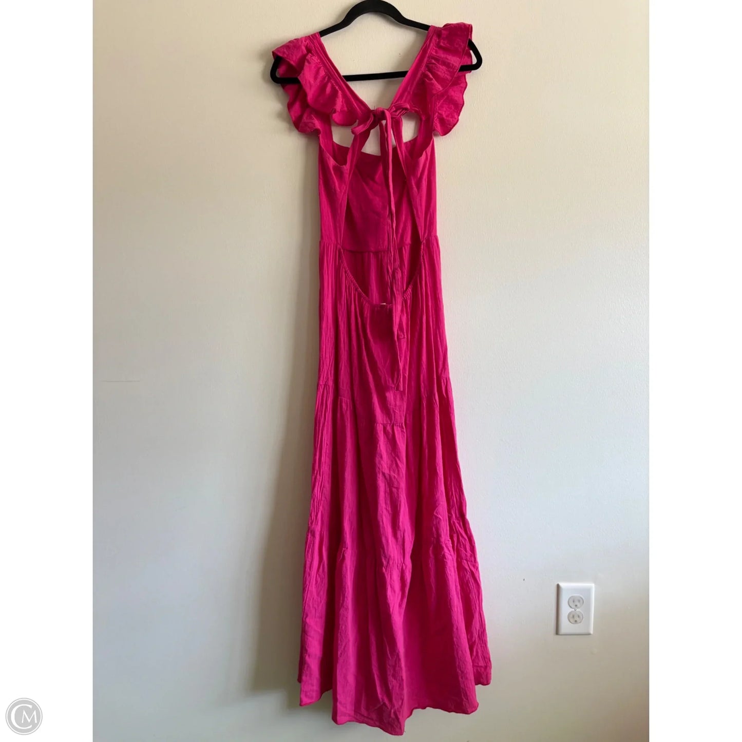 Dress Casual Maxi By Cmc In Pink, Size: L