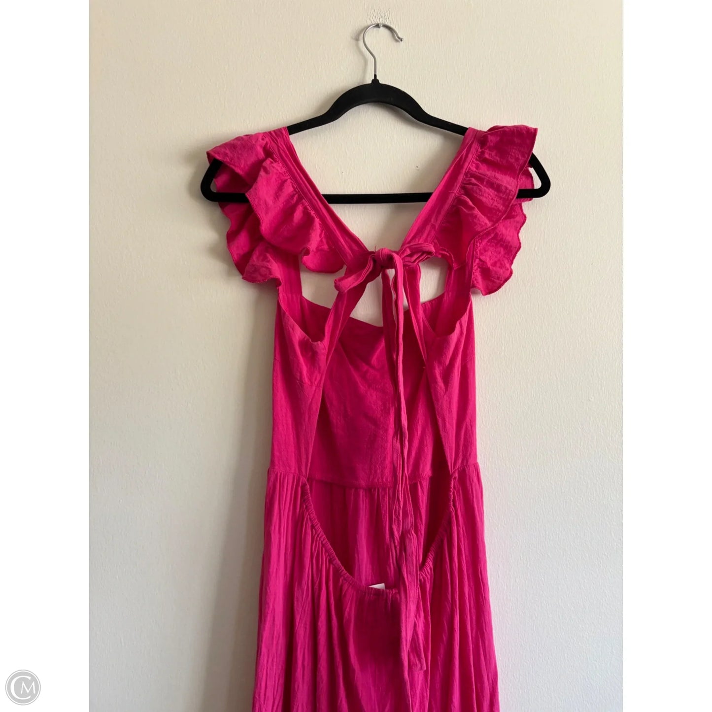 Dress Casual Maxi By Cmc In Pink, Size: L