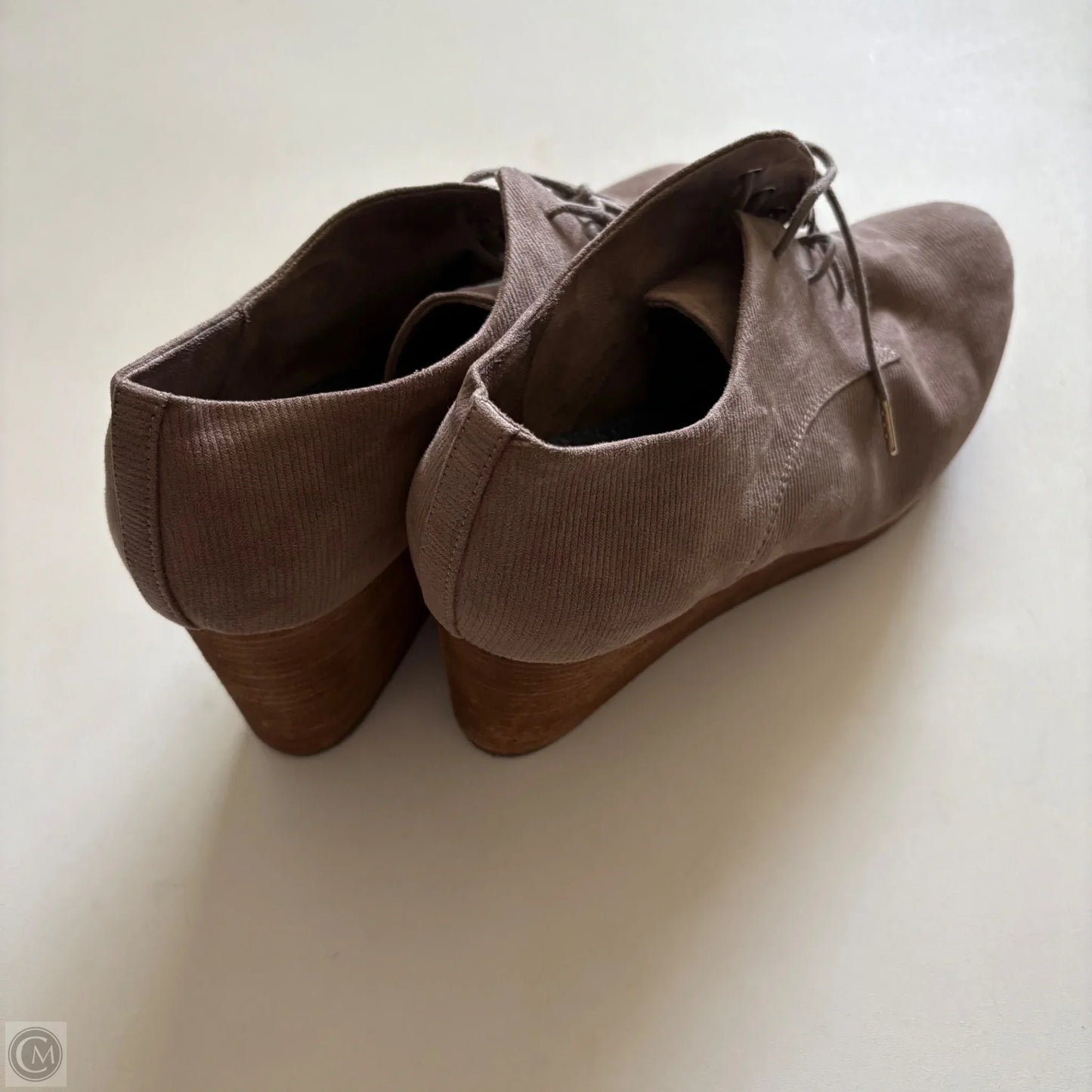 Boots Ankle Heels By Dr Scholls In Brown, Size: 11