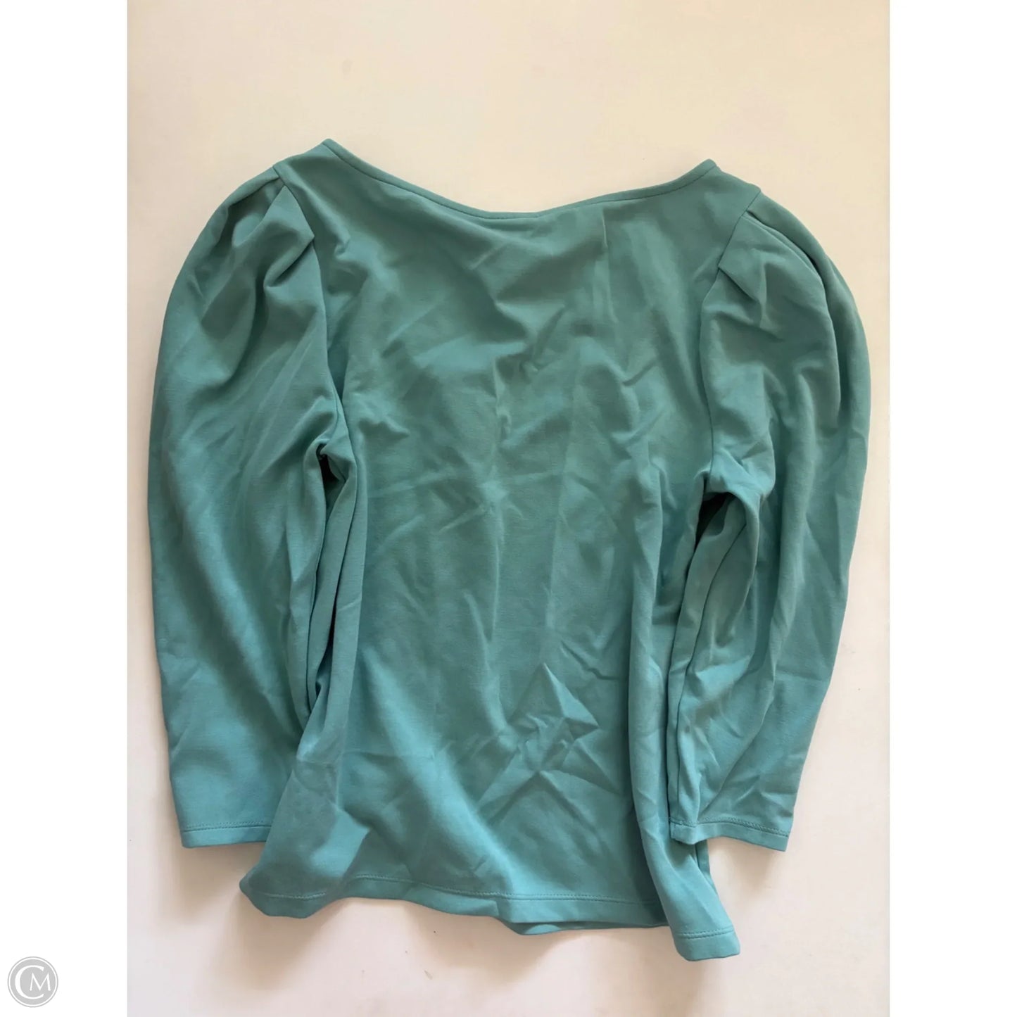 Top Long Sleeve By Worthington In Blue, Size: S