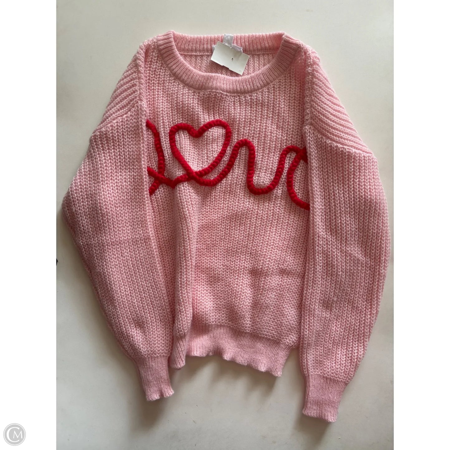 Sweater By Eesome In Pink, Size: S