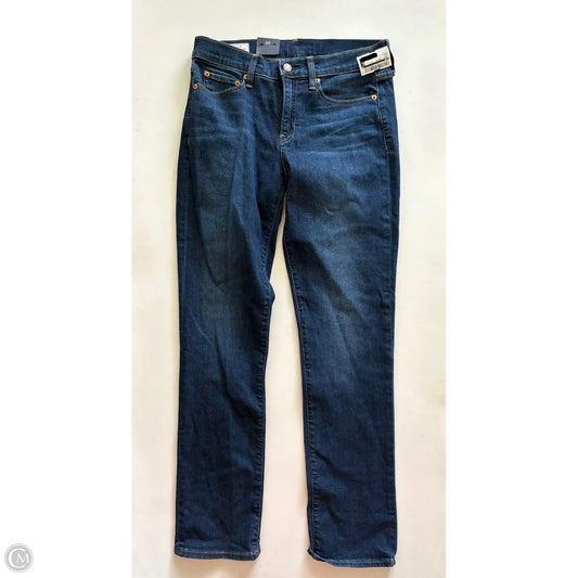 Jeans Straight By Gap In Blue, Size: 6