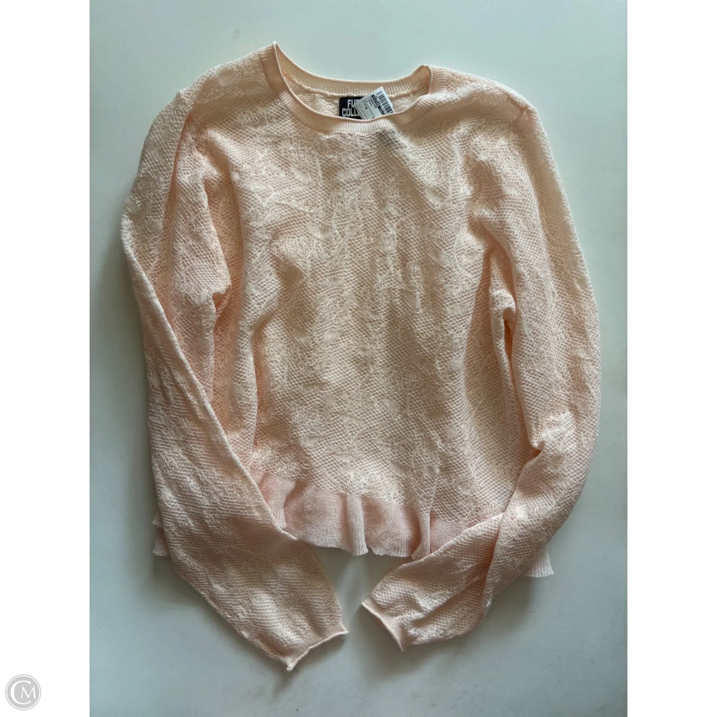 Sweater By Future Collective In Peach, Size: M