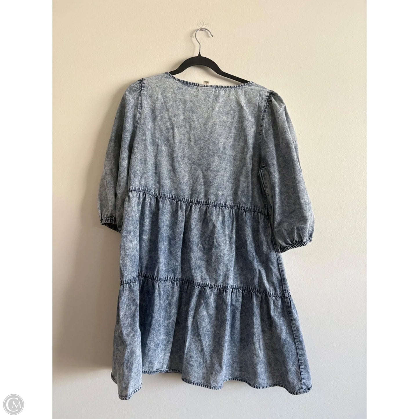 Dress Casual Midi By Ana In Blue, Size: L