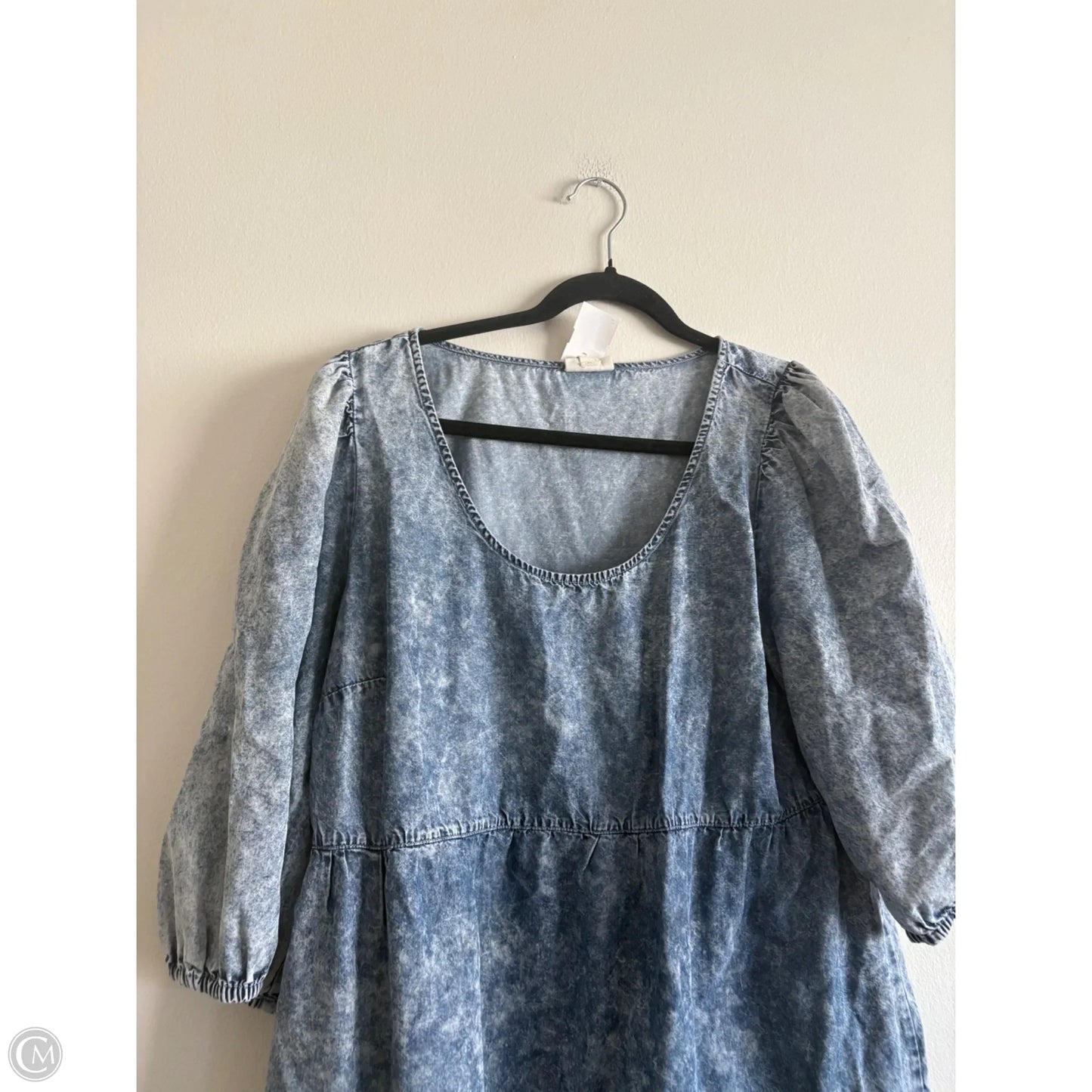 Dress Casual Midi By Ana In Blue, Size: L