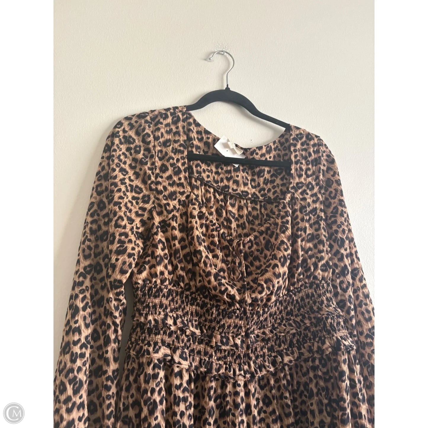 Dress Casual Midi By Oddi In Animal Print, Size: L