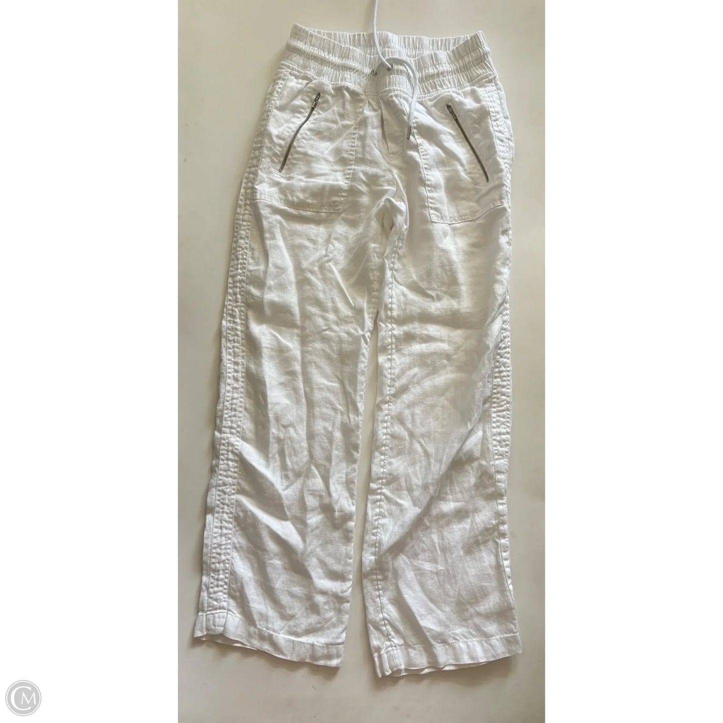 Pants Linen By Athleta In White, Size: 2