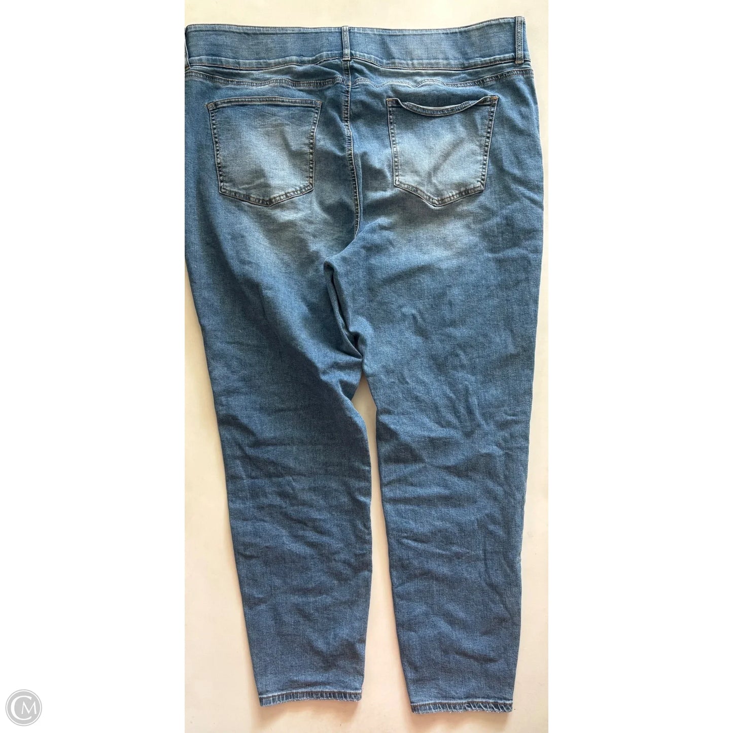 Jeans Straight By Arula In Blue, Size: 24