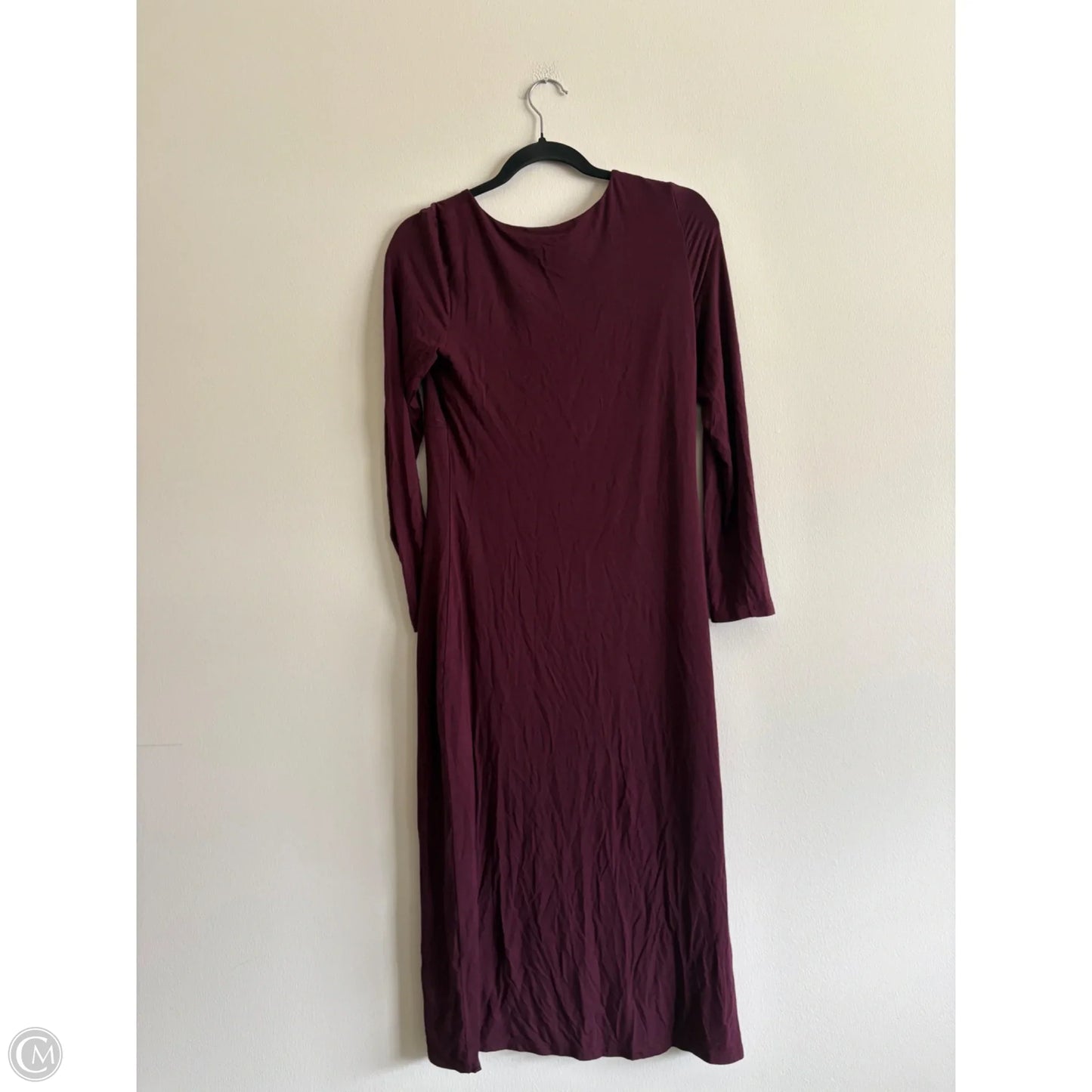 Dress Casual Maxi By Express In Maroon, Size: M