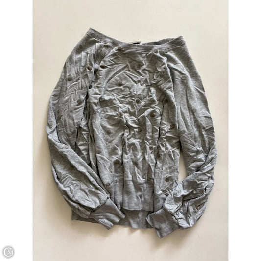 Top Long Sleeve By Z Supply In Polkadot Pattern, Size: S