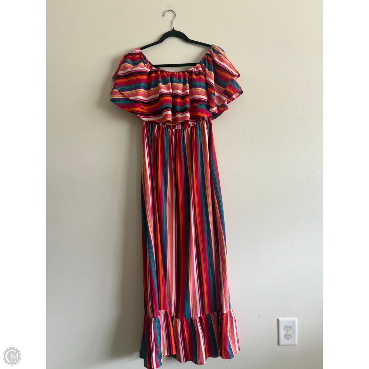 Dress Casual Maxi By Primark In Striped Pattern, Size: 6