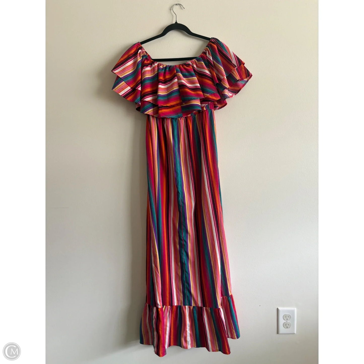 Dress Casual Maxi By Primark In Striped Pattern, Size: 6