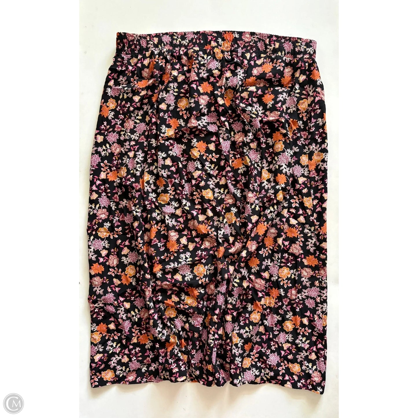 Skirt Maxi By Loft In Floral Print, Size: Xl