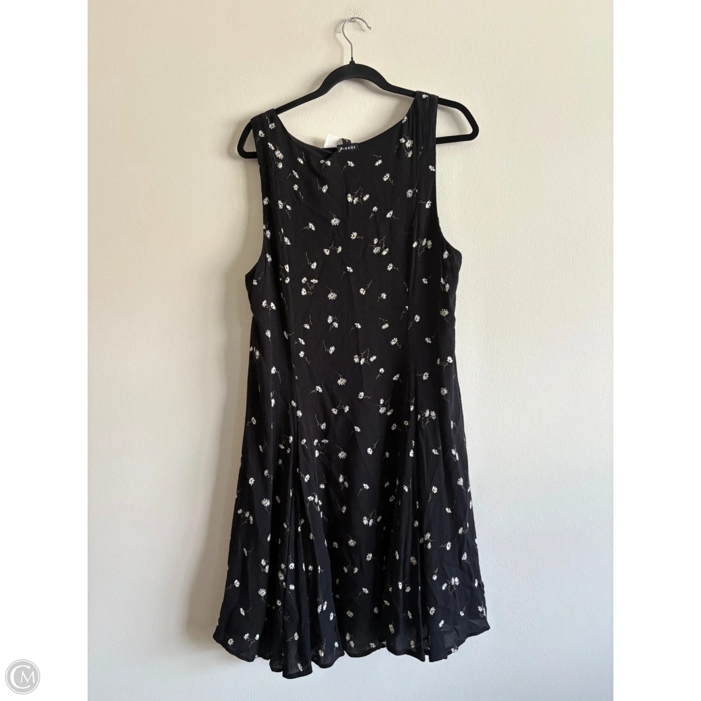 Dress Casual Maxi By Torrid In Black, Size: 1x