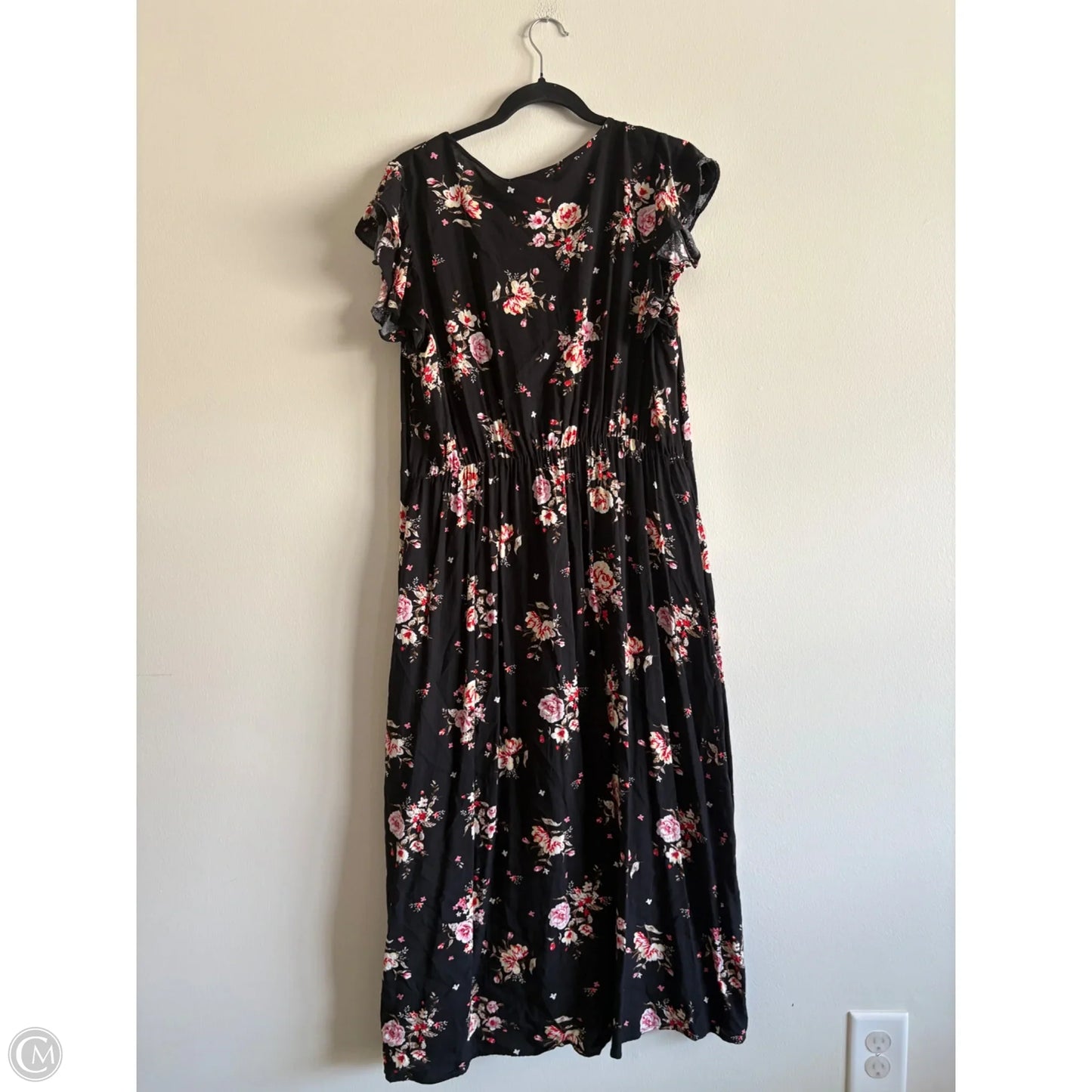Dress Casual Midi By Indigo Rose In Black, Size: 2x