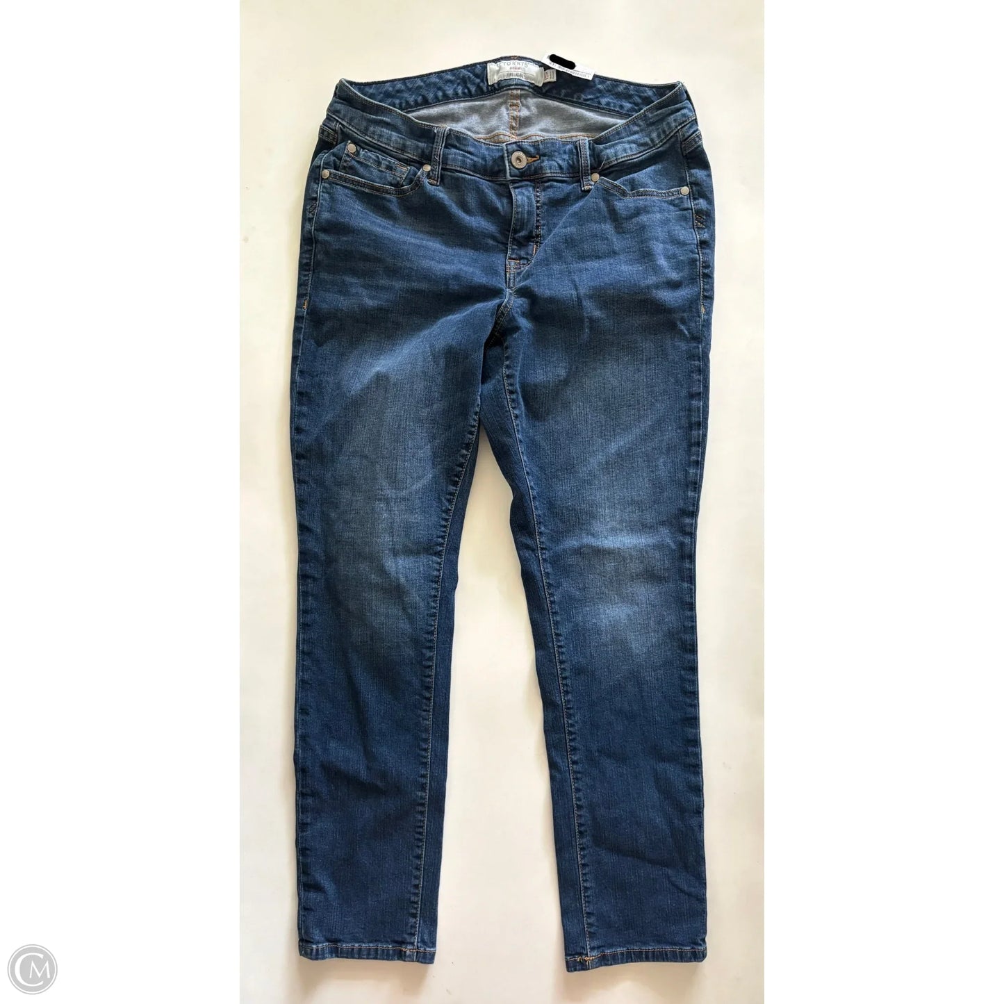 Jeans Straight By Torrid In Blue, Size: 12