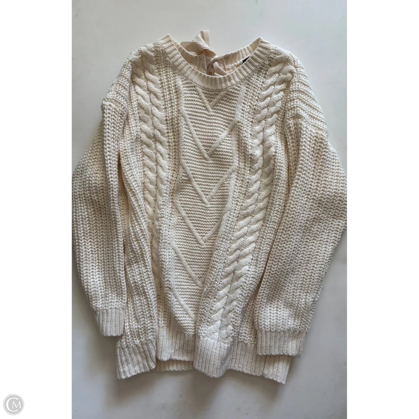 Sweater By Torrid In Cream, Size: 1x