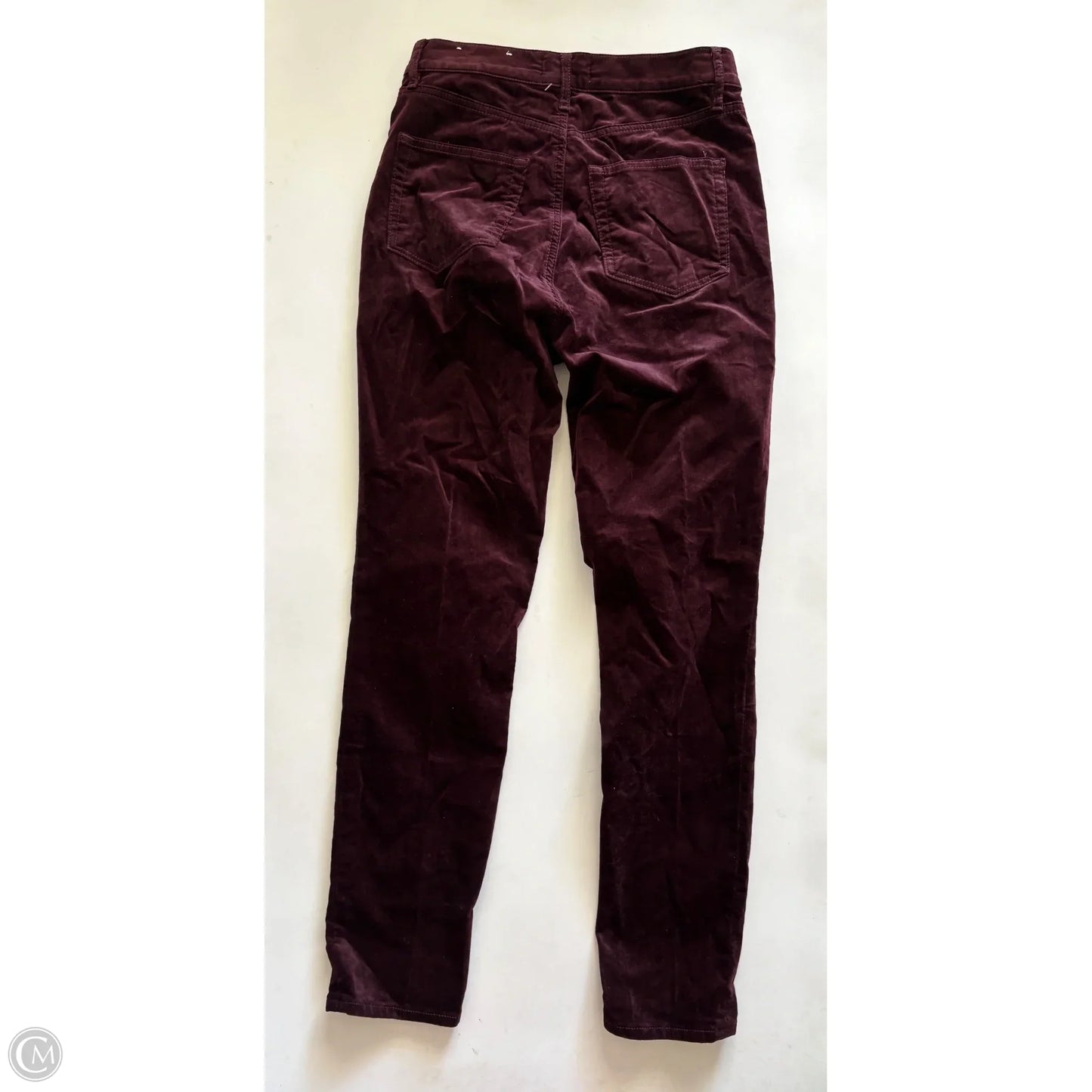 Pants Corduroy By Loft In Maroon, Size: 6