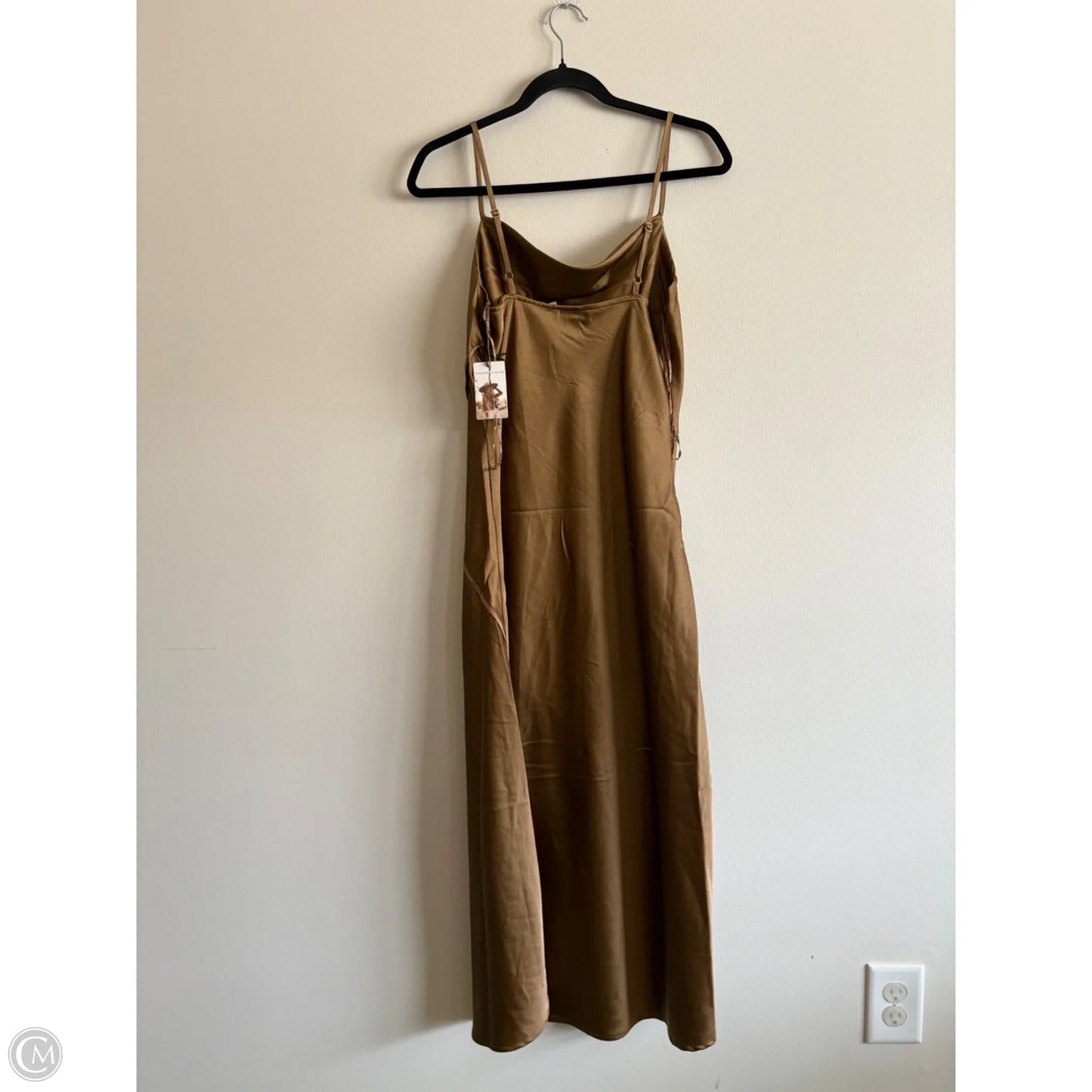 Dress Party Midi By Sincerely Jules In Gold, Size: M
