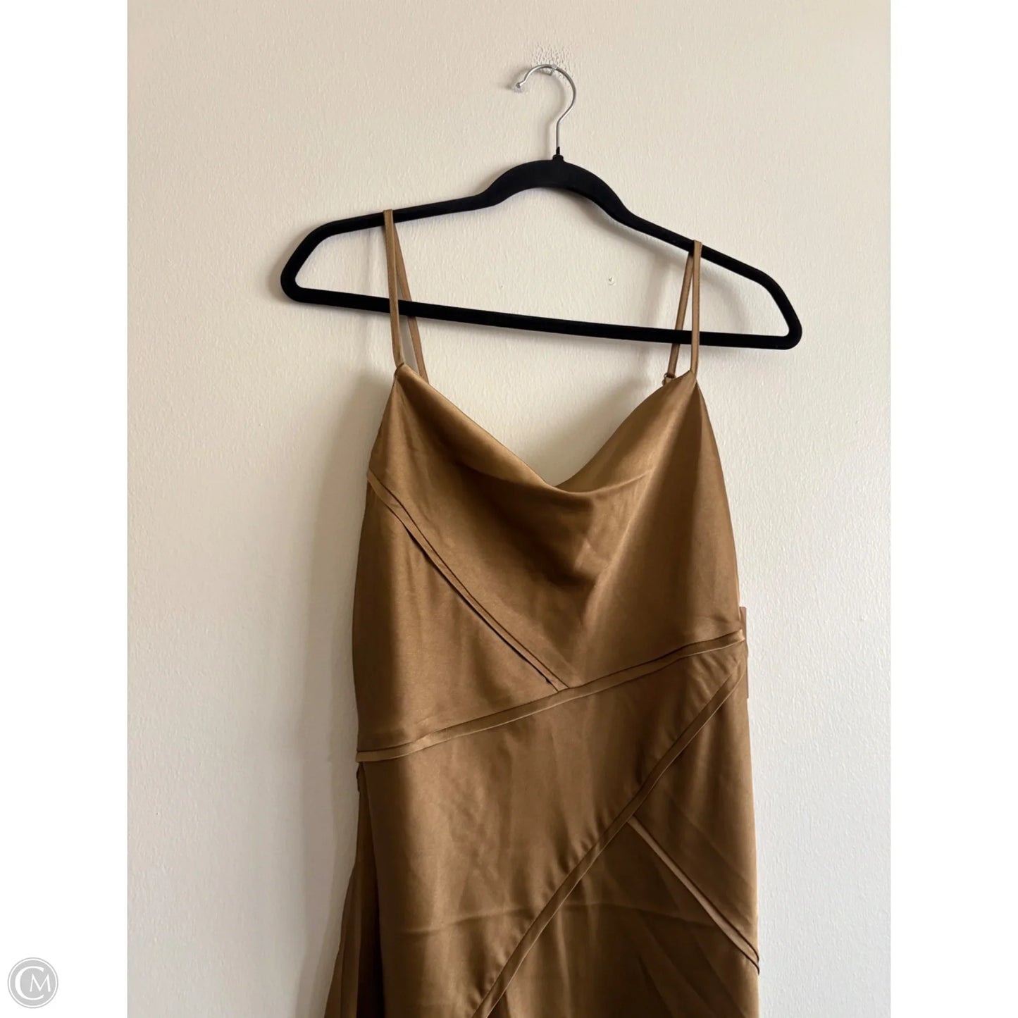 Dress Party Midi By Sincerely Jules In Gold, Size: M