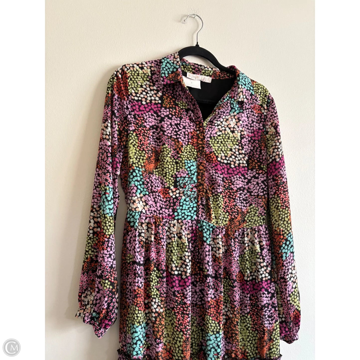 Dress Casual Maxi By Karlie In Floral Print, Size: M