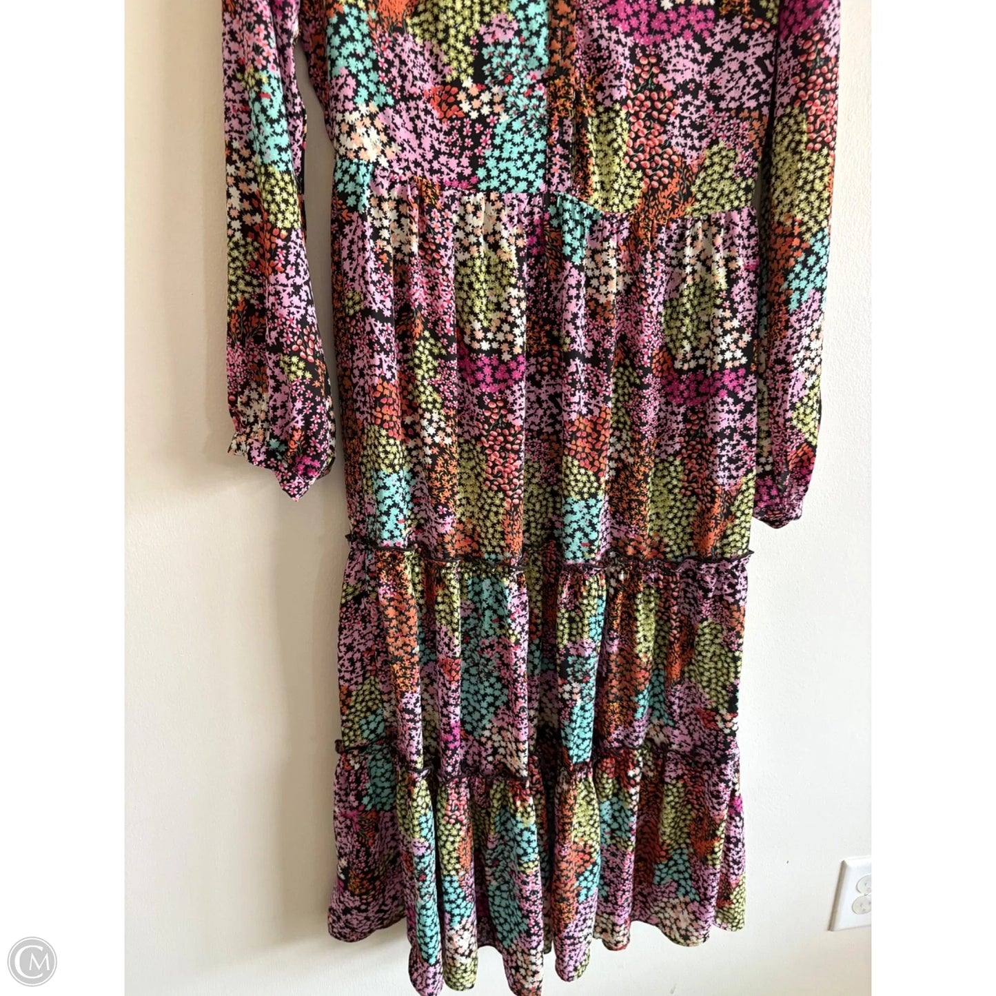 Dress Casual Maxi By Karlie In Floral Print, Size: M