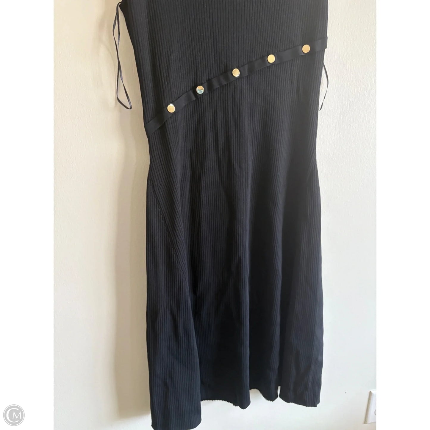 Dress Casual Maxi By Inc In Black, Size: Xlp