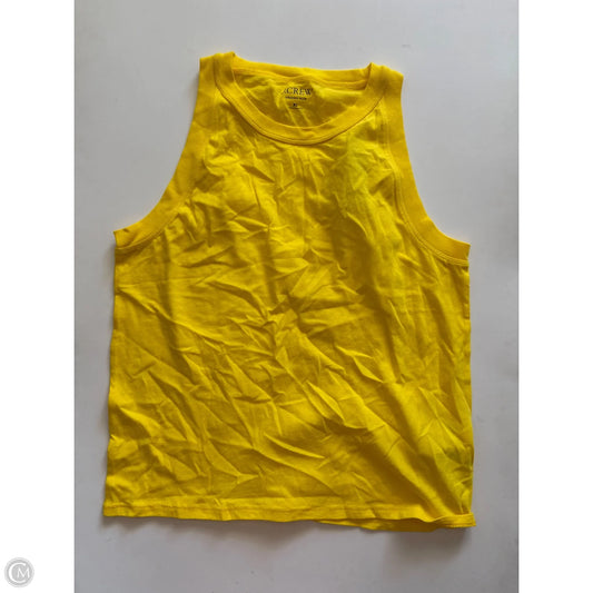 Tank Top By J. Crew In Yellow, Size: Xl