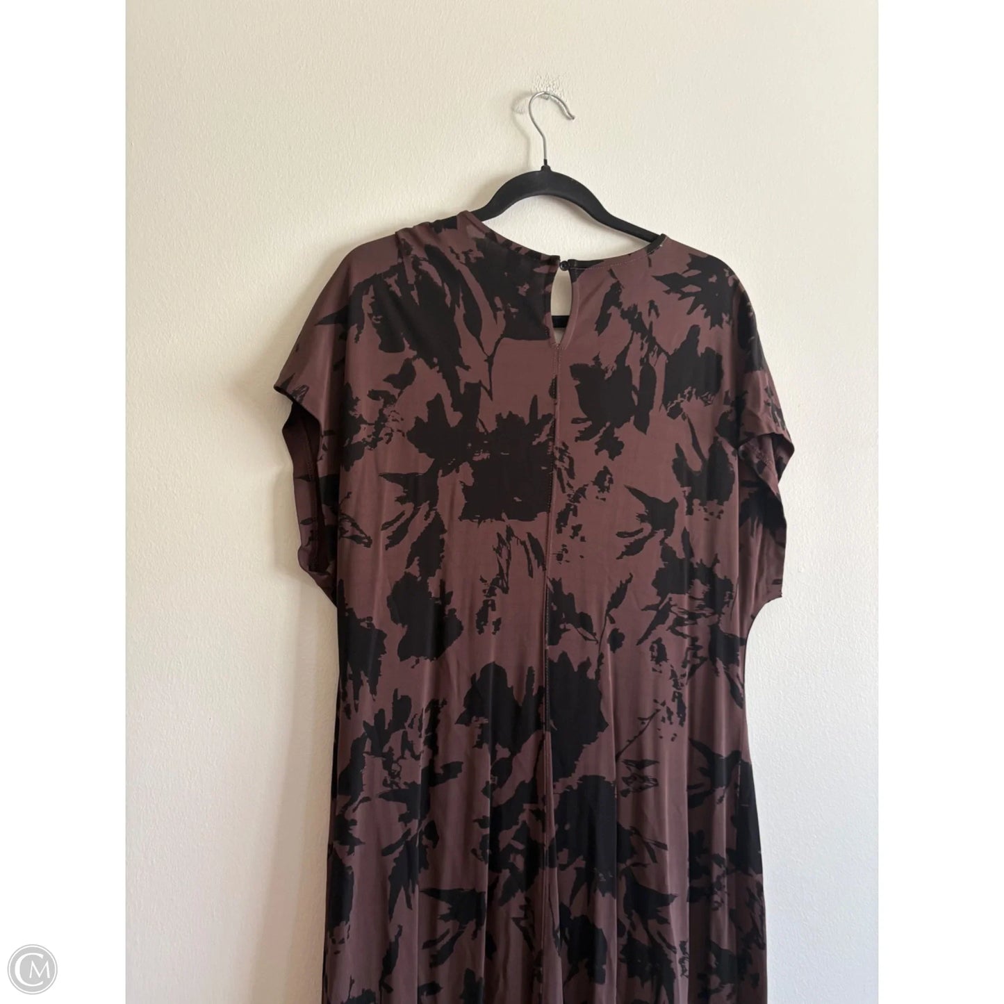 Dress Casual Maxi By Nordstrom In Brown, Size: Xl