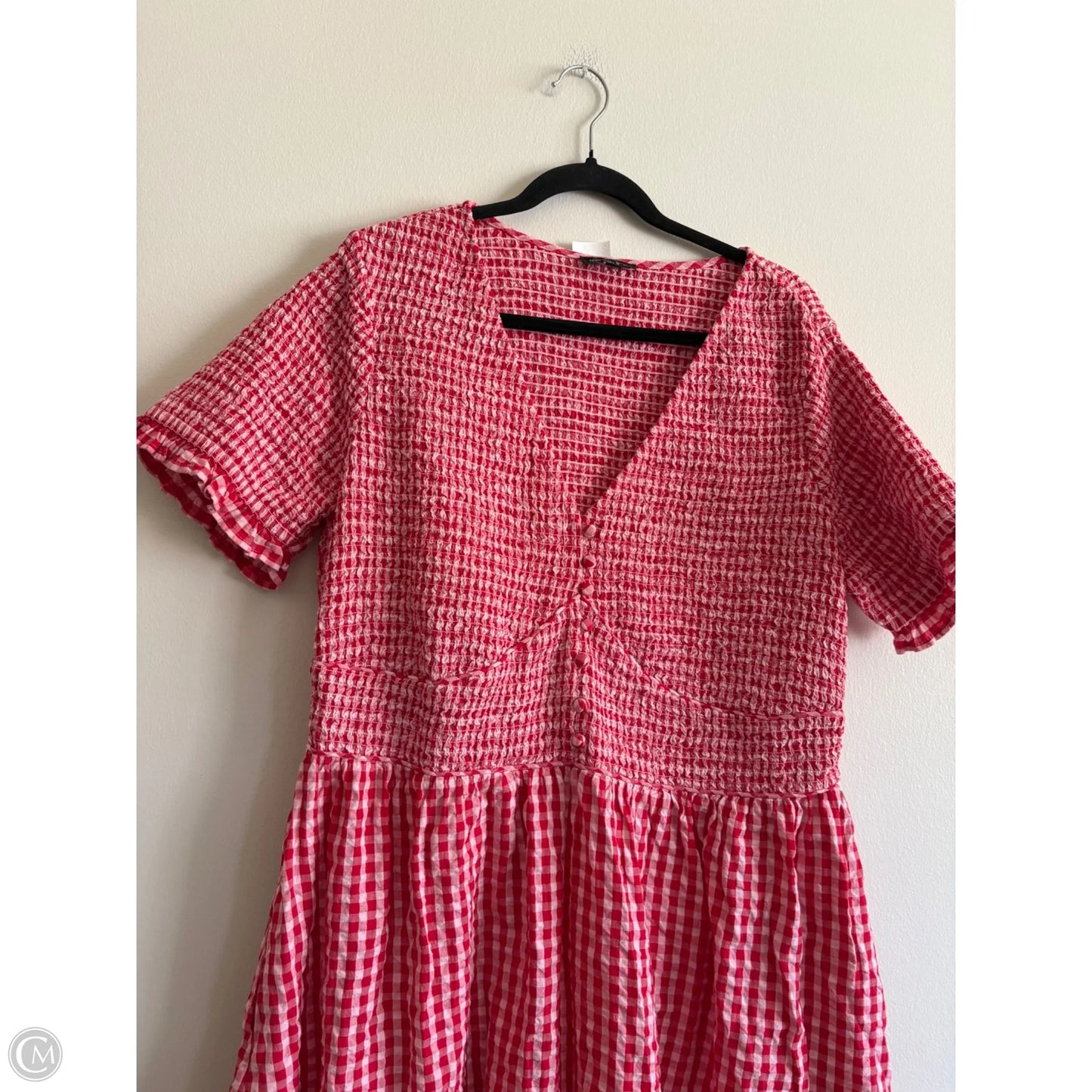 Dress Casual Midi By No Bodies Child In Checkered Pattern, Size: 14