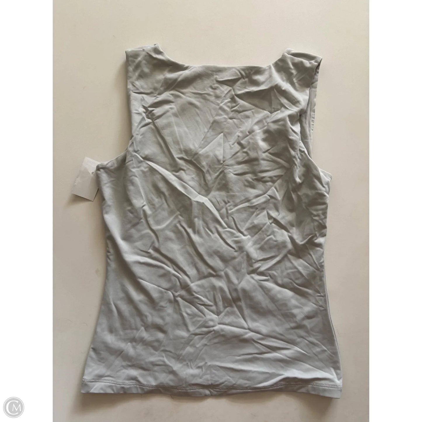 Tank Top By Tahari In Grey, Size: S