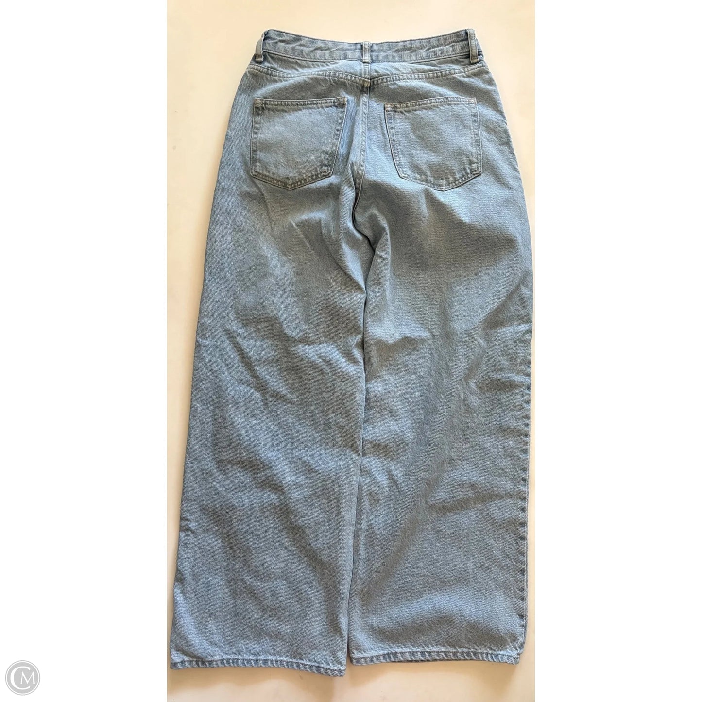 Jeans Straight By H&m In Blue, Size: 6