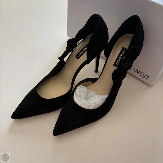 Shoes Heels Kitten By Nine West In Black, Size: 7.5