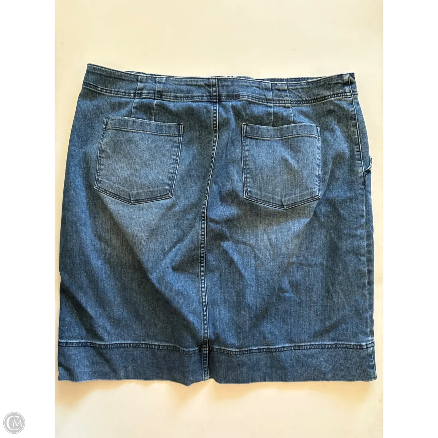 Skirt Mini & Short By Talbots In Blue, Size: 18
