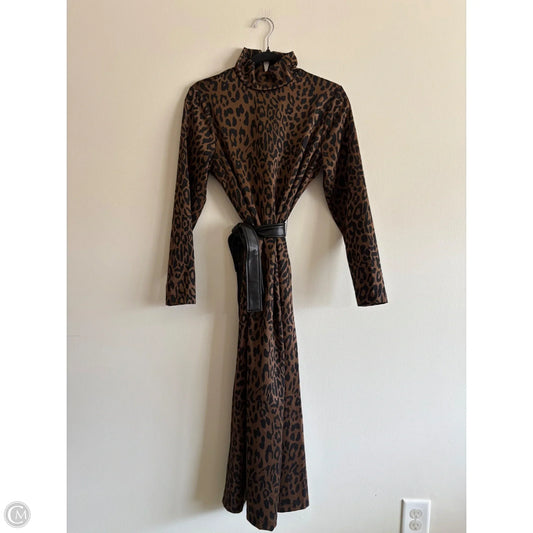 Dress Work By Anne Klein In Animal Print, Size: 8