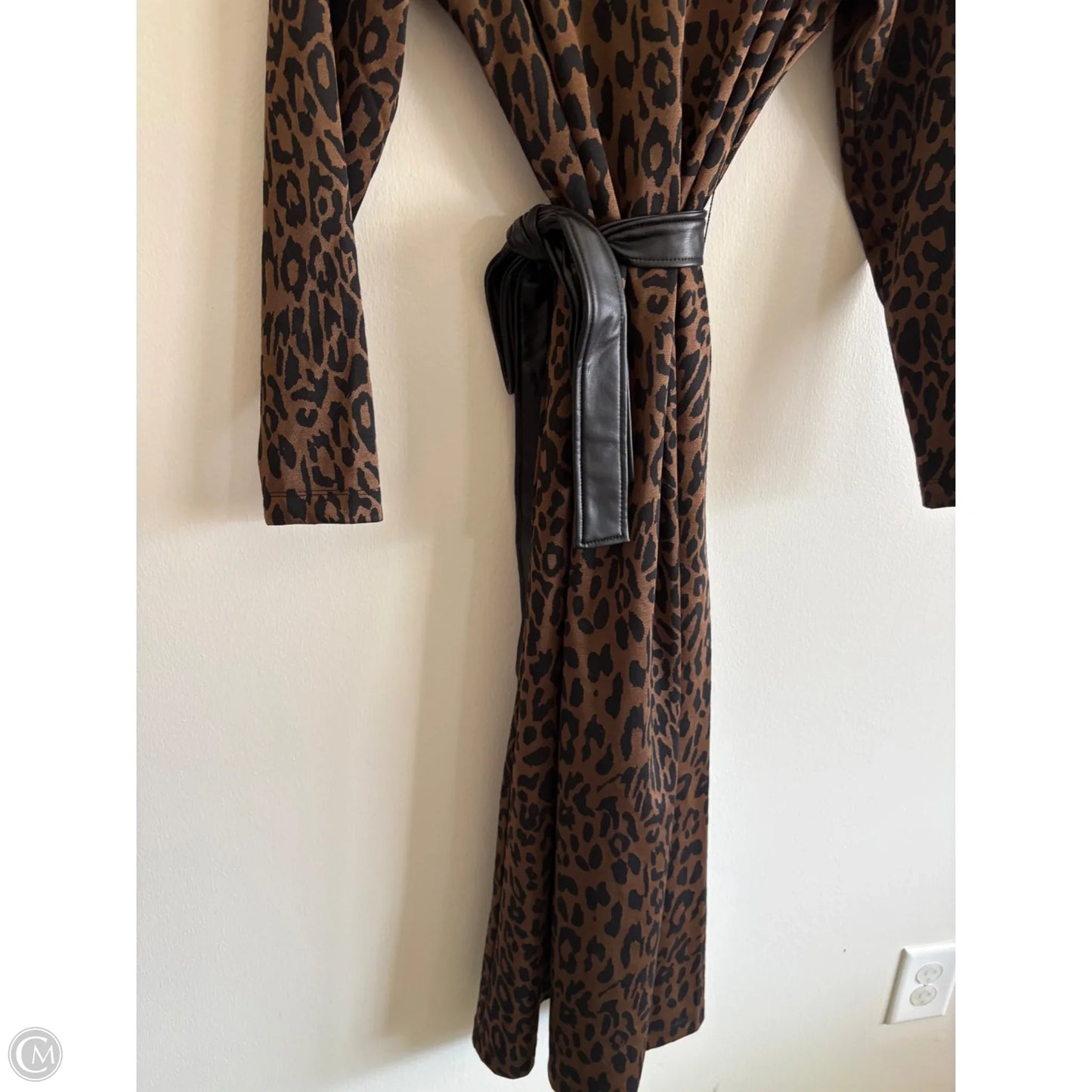 Dress Work By Anne Klein In Animal Print, Size: 8