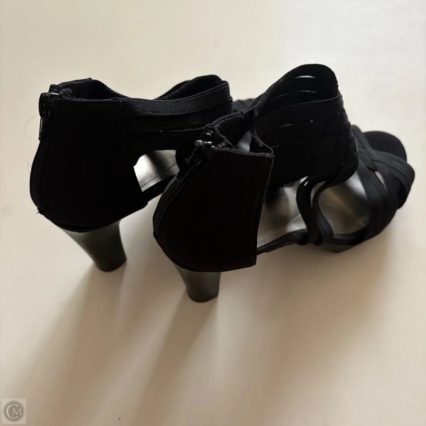 Shoes Heels Block By Impeccable Pig In Black, Size: 10