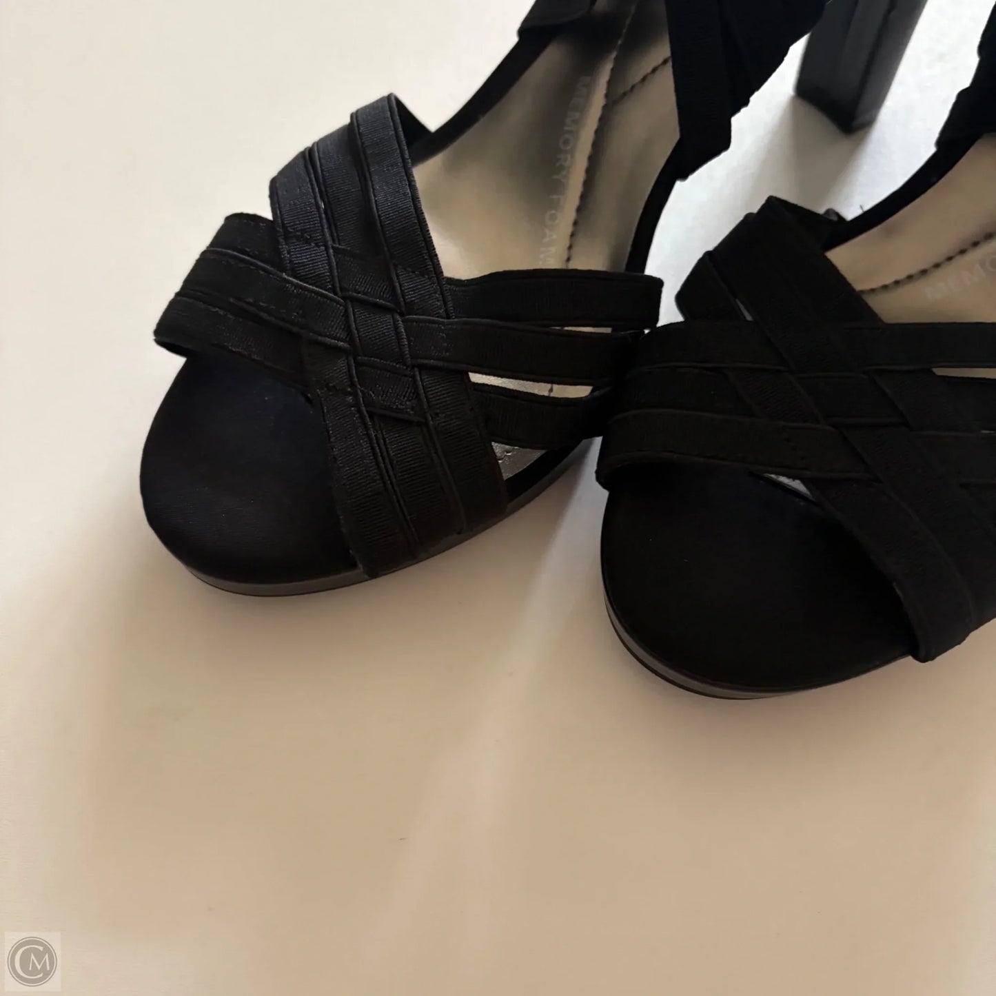 Shoes Heels Block By Impeccable Pig In Black, Size: 10