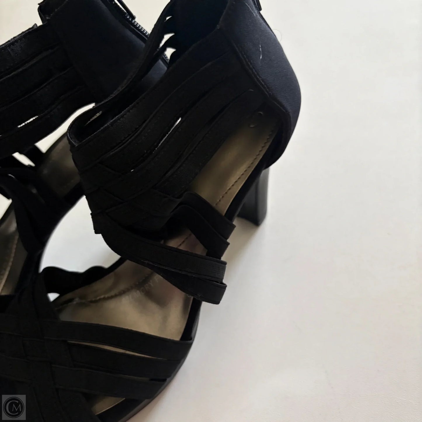 Shoes Heels Block By Impeccable Pig In Black, Size: 10