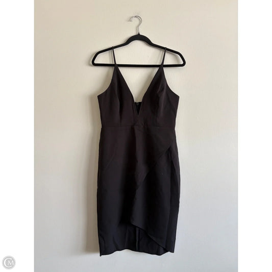 Dress Party Midi By Top Shop In Black, Size: 6
