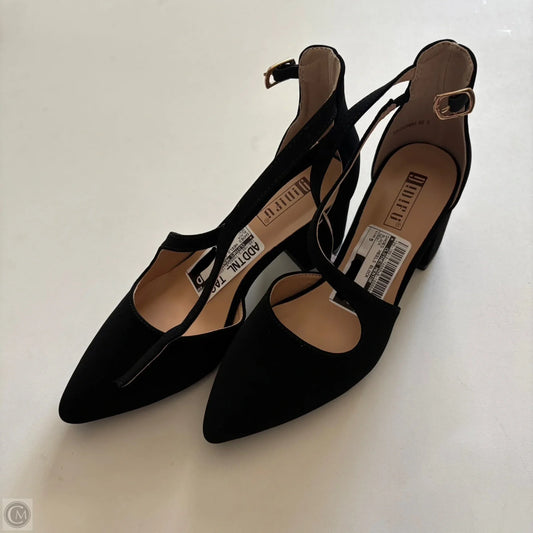 Shoes Heels Block By Clothes Mentor In Black, Size: 5