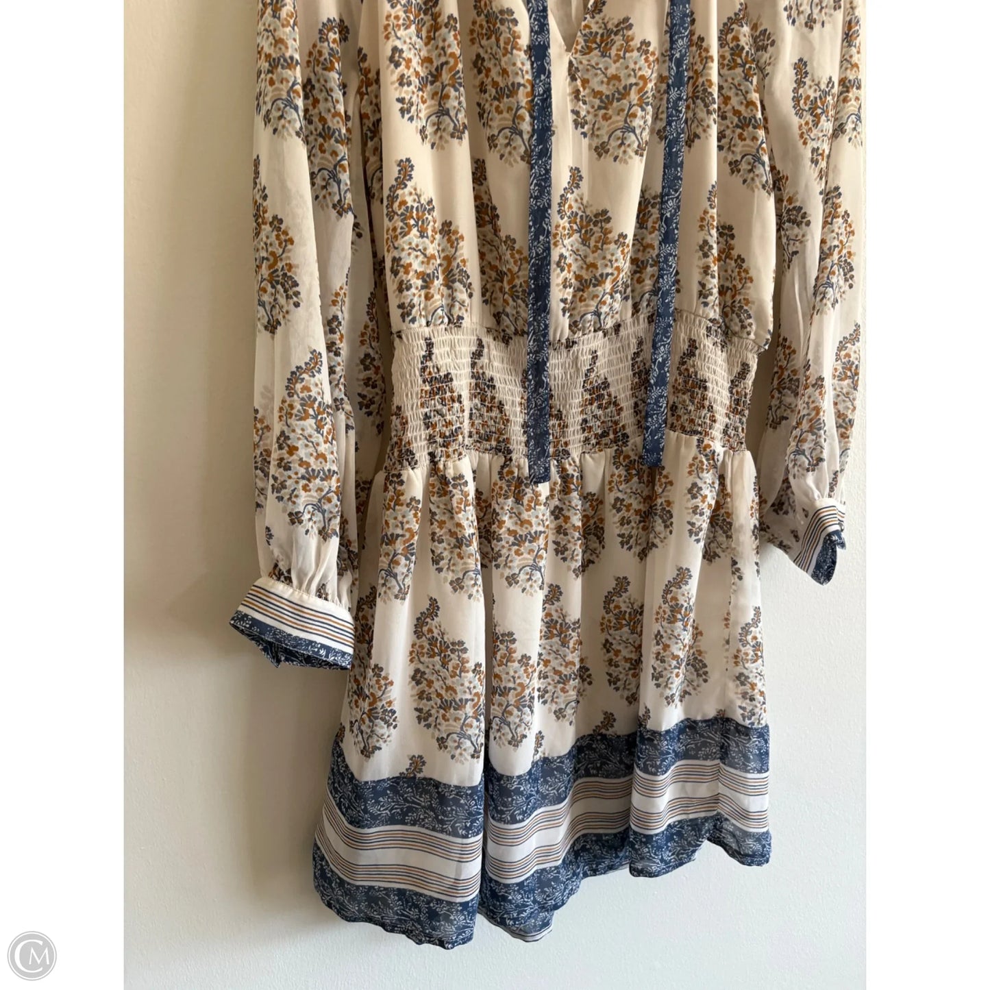 Dress Casual Midi By Lucky Brand In Floral Print, Size: S