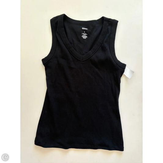 Tank Top By Sonoma In Black, Size: L