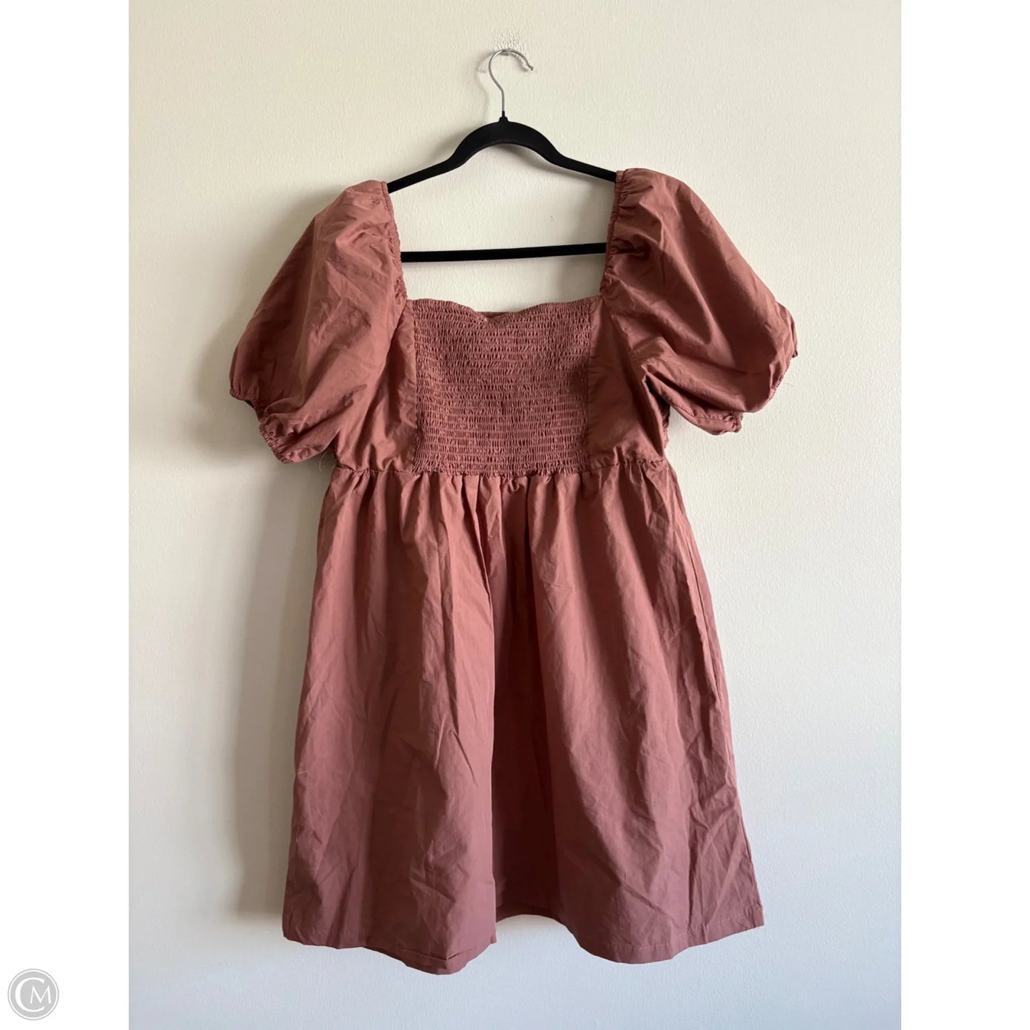 Dress Casual Midi By And Now This In Brown, Size: Xl