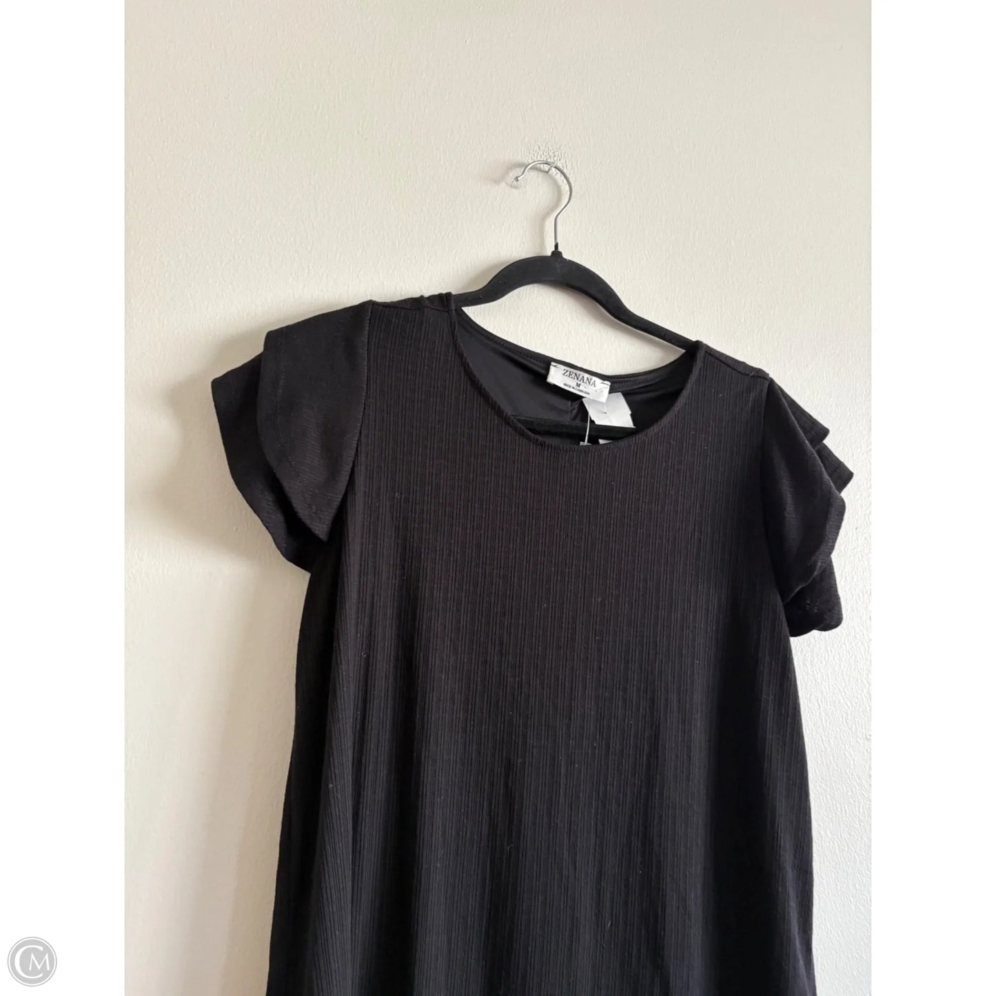 Dress Casual Maxi By Zenana In Black, Size: M