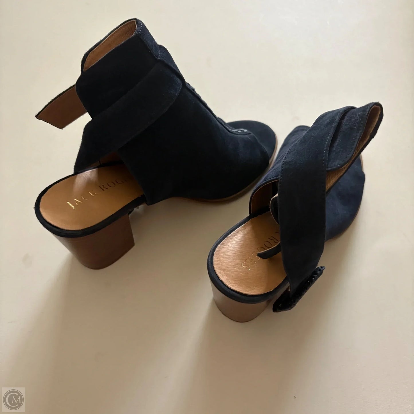 Shoes Heels Block By Jack Rogers In Navy, Size: 9